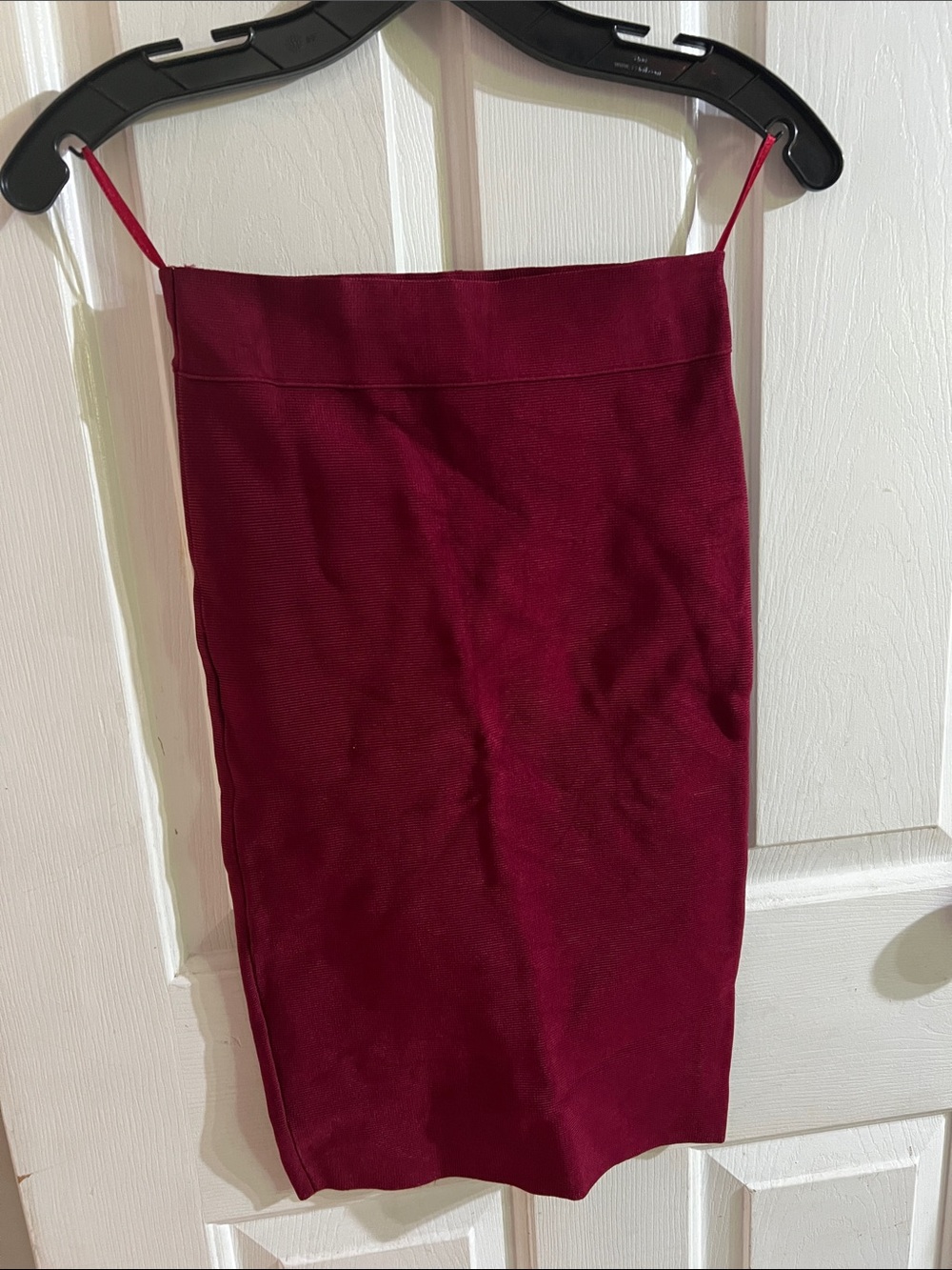 BCBGMaxAzria Wine Pencil Skirt